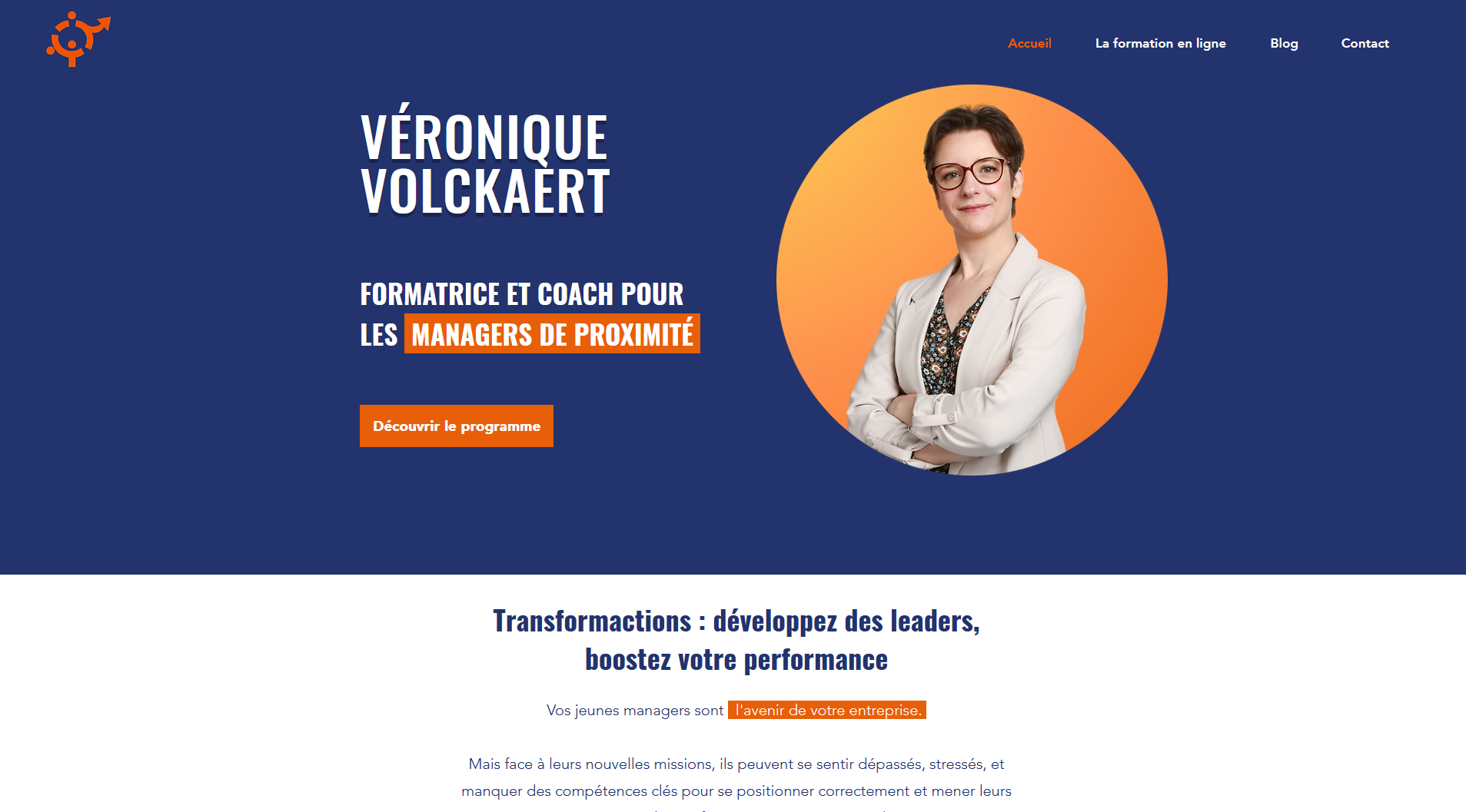 site web véronique volckaert