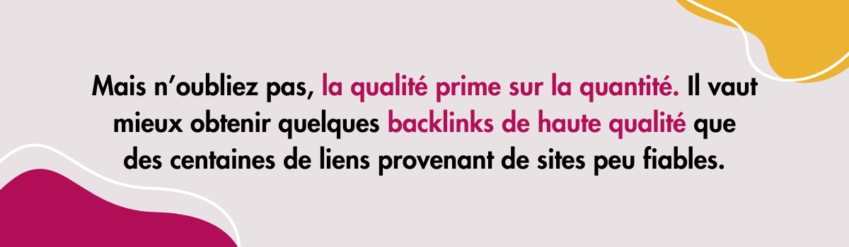 Quel est l'impact des backlinks