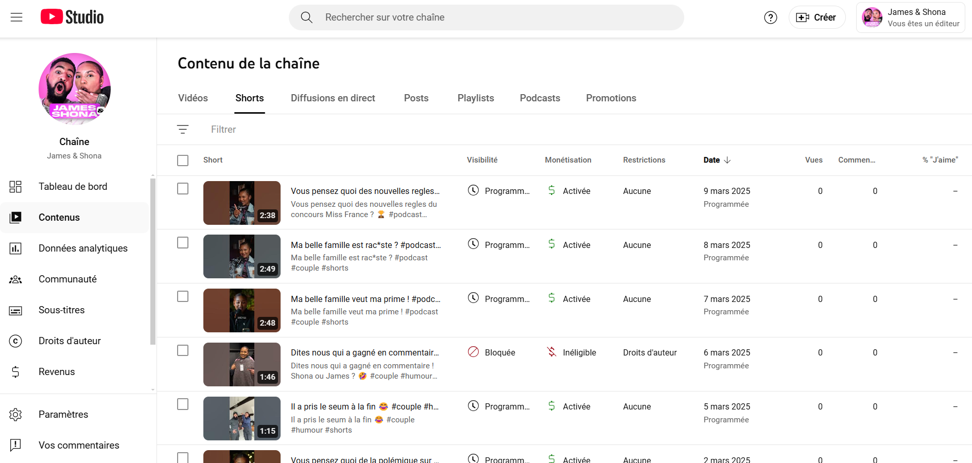 Projet Lydda Ytb page réalisations monsieur store